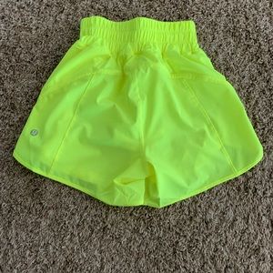 Lululemon shorts for girl size 0
